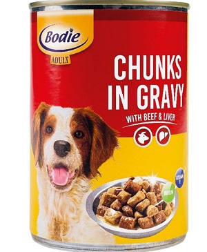 Bodie s kuřecím masem v omáčce 1240g
