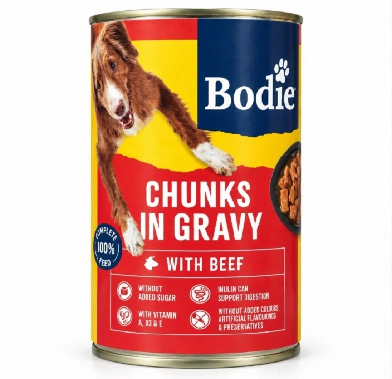 Bodie kousky v omáčce s hovězím 1240 g