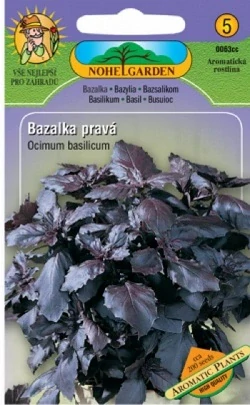 Bazalka pravá červená (semena)