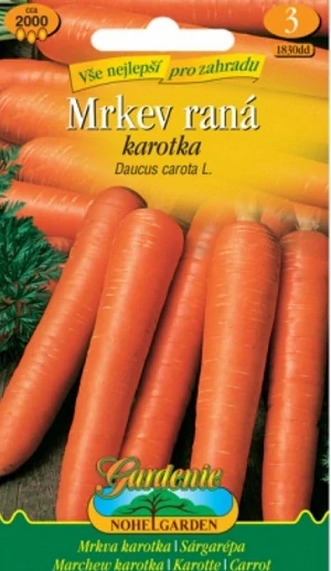 Mrkev raná Karotka (semena)