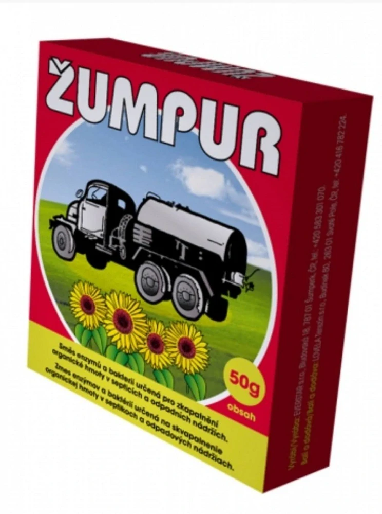 Aktivátor septiků Žumpur 50g