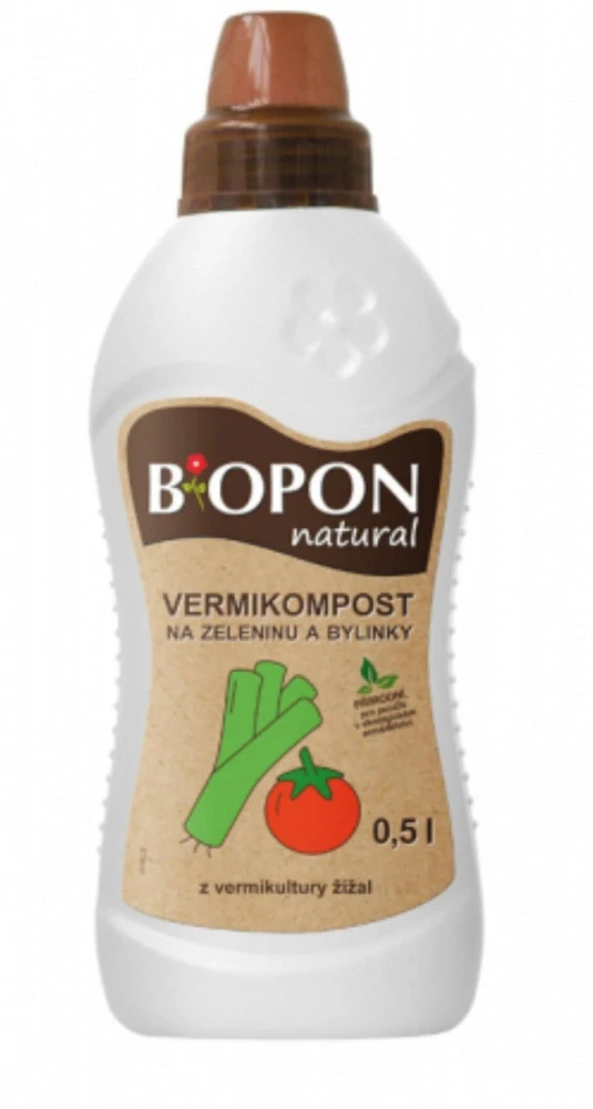 Bopon, vermikompost pro zeleninu a bylinky 500ml