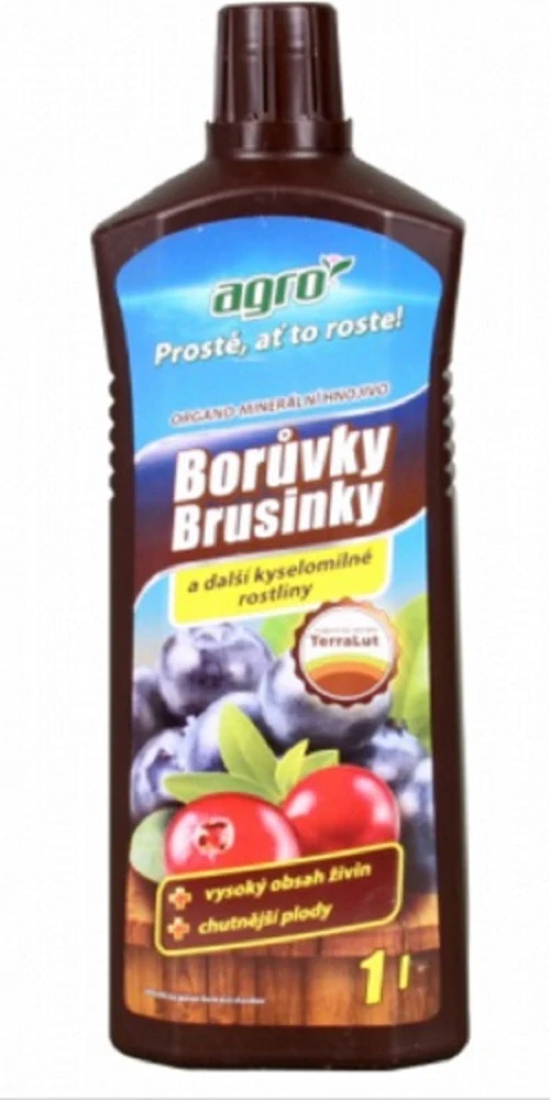 Hnojivo minerální Agro na brusinky a borůvky 1L