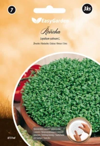 Řeřicha setá - výsevný disk