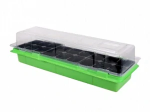 Minipařeniště Medium 18 otvorů zelené 47x16x12cm