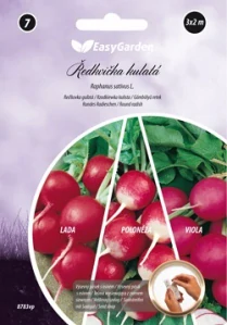 Pásek výsevný Ředkvička Lada, Viola, Polonéza 3x2m