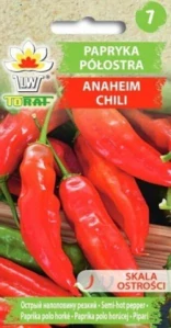 Chilli paprička Anaheim (semena)