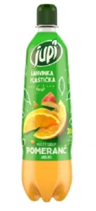 Jupí Lahvinka Hustý sirup pomeranč jablko 0,7l