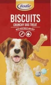 Bodie Směs sušenek s hovězím, mrkví a vápníkem 400g