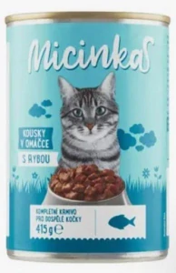 Micinka kousky v omáčce s rybou 415 g