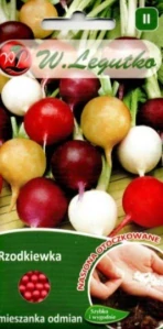 Ředkvička směs odrůd (semena)