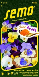 Jedlé květy, Miniviolky (semena)