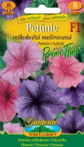 Petůnie velkokvětá melírovaná, Prime Time (semena)
