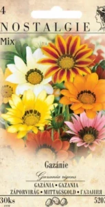 Gazánie zářivá směs (semena)
