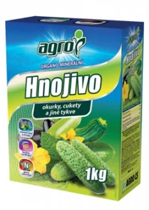 Hnojivo Agro organo, minerální na okurky a cukety 1kg