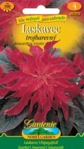 Laskavec trojbarevný červený (semena)
