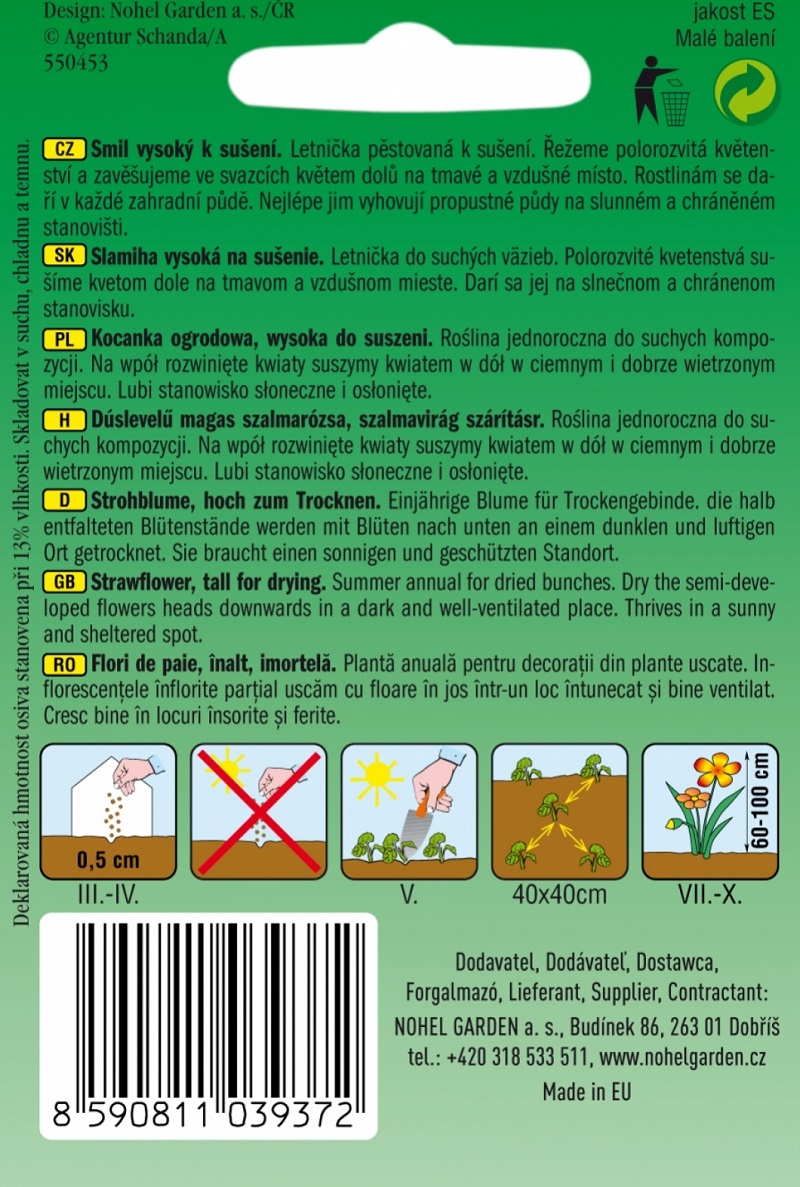 Smil vysoký k sušení (semena)