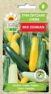 Tykev cuketa, směs barev (semena)