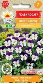 Maceška, viola rohatá, jedlé květy (semena)