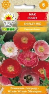 Vlčí mák, Shirley mix (semena)