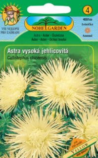 Astra čínská vysoká jehlicovitá žlutá (semena)
