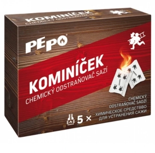 Odstraňovač sazí Kominíček  5x14g